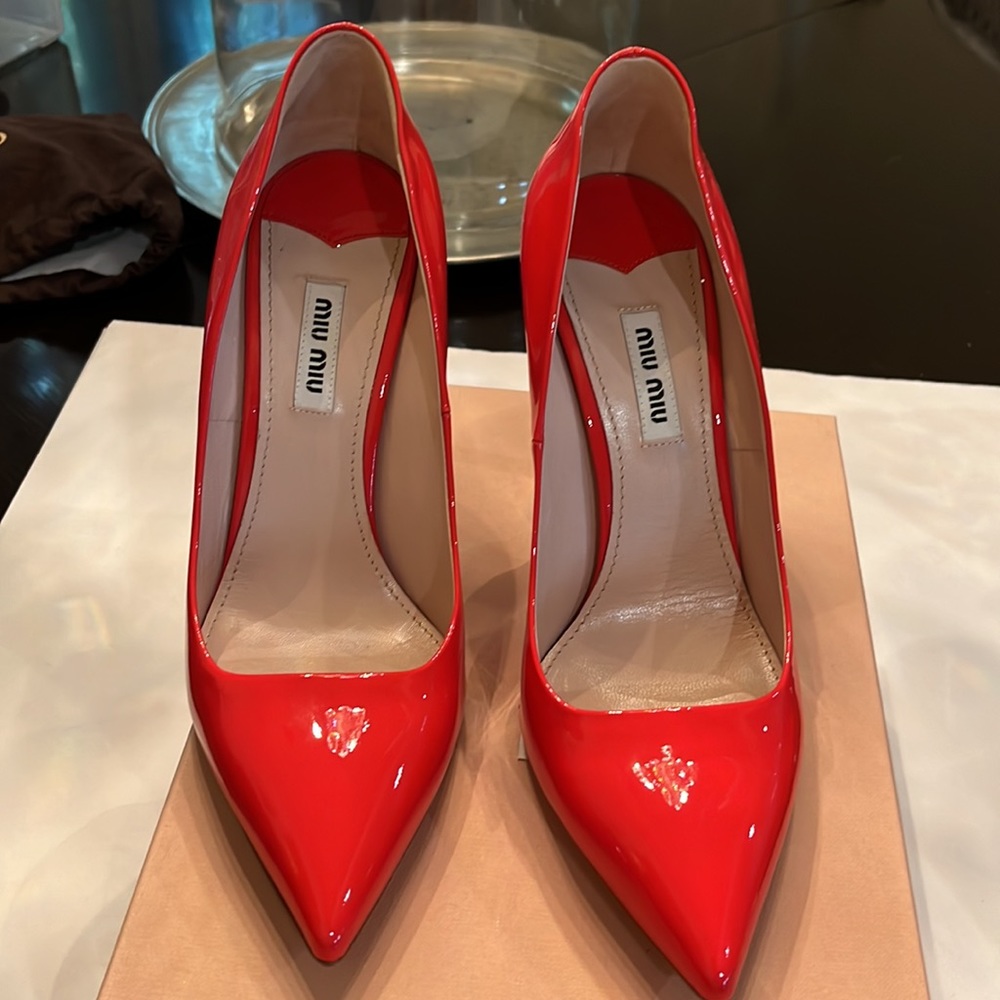Authentic Miu Miu Heels Size 38.5 - image 5